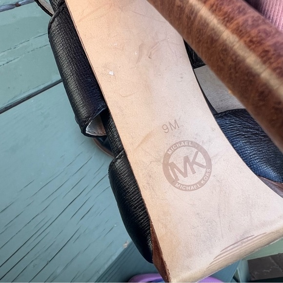 Michael Kors, McKenzie Black Women Heel Sandals Size 9 - Picture 10 of 12